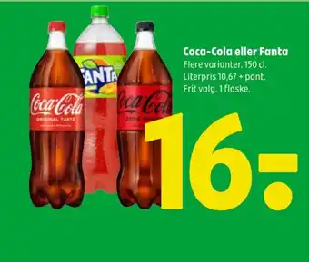 Coop 365 Coca-Cola eller Fanta tilbud