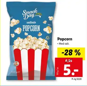 Lidl Popcorn tilbud
