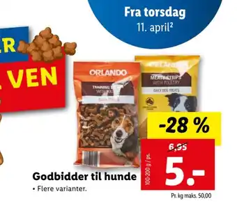 Godbidder til hunde