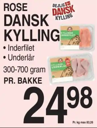 ABC Lavpris ROSE DANSK KYLLING tilbud