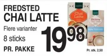 ABC Lavpris FREDSTED CHAI LATTE tilbud