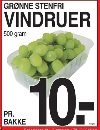 ABC Lavpris VINDRUER tilbud