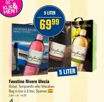 Otto Duborg Faustino Rivero Ulecia tilbud