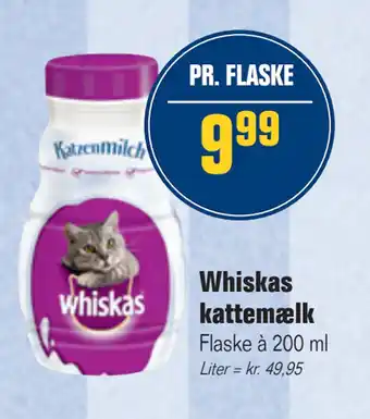 Otto Duborg Whiskas kattemælk tilbud