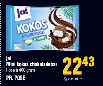 Otto Duborg ja! Mini kokos chokoladebar tilbud