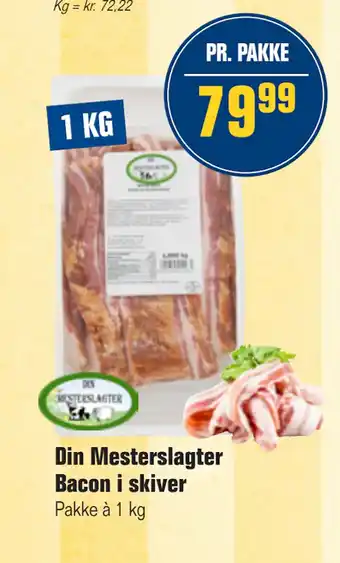 Otto Duborg Din Mesterslagter Bacon i skiver tilbud