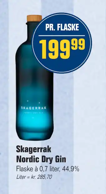 Otto Duborg Skagerrak Nordic Dry Gin tilbud