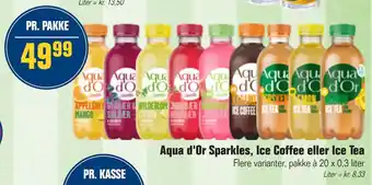 Otto Duborg Aqua d'Or Sparkles, Ice Coffee eller Ice Tea tilbud