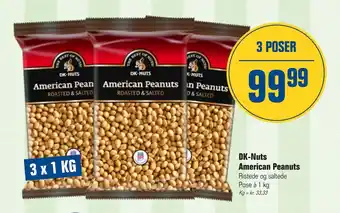 Otto Duborg DK-Nuts American Peanuts tilbud