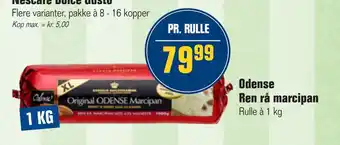 Otto Duborg Odense Ren rå marcipan tilbud