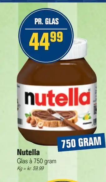 Otto Duborg Nutella tilbud