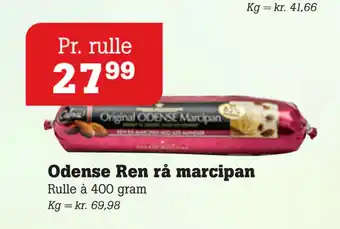 Poetzsch Padborg Odense Ren rå marcipan tilbud