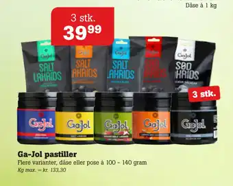 Poetzsch Padborg Ga-Jol pastiller tilbud