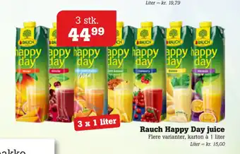 Poetzsch Padborg Rauch Happy Day juice tilbud