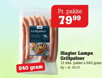 Poetzsch Padborg Slagter Lampe Grillpølser tilbud