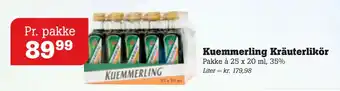 Poetzsch Padborg Kuemmerling Kräuterlikör tilbud