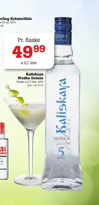 Poetzsch Padborg Kaliskaya Wodka Deluxe tilbud