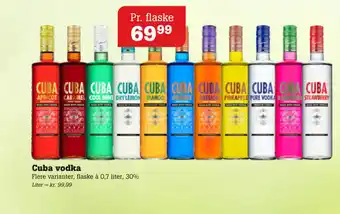 Poetzsch Padborg Cuba vodka tilbud