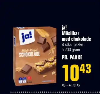 Poetzsch Padborg ja! Müslibar med chokolade tilbud