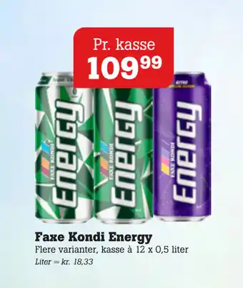 Poetzsch Padborg Faxe Kondi Energy tilbud