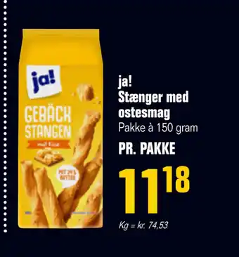 Poetzsch Padborg ja! Stænger med ostesmag tilbud