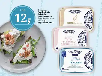 Dagli'Brugsen Graasten Sønderjyske Fristelser pålægssalater tilbud