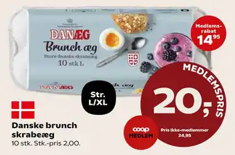 Kvickly Danske brunch skrabeæg tilbud