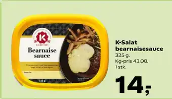 Kvickly K-Salat bearnaisesauce tilbud