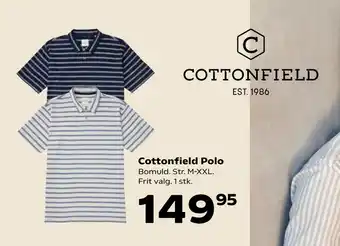 Kvickly Cottonfield Polo tilbud