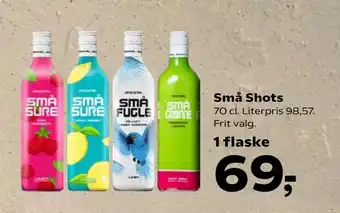 Kvickly Små Shots tilbud