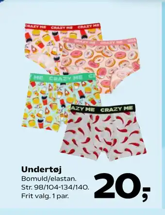 Kvickly Undertøj tilbud