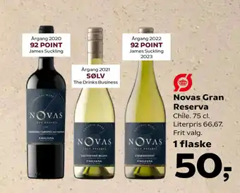 Kvickly Novas Gran Reserva tilbud