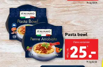 Lidl Pasta bowl tilbud