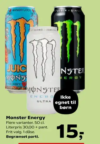 Kvickly Monster Energy tilbud