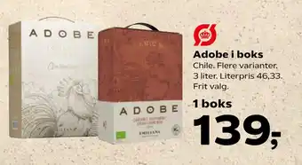 SuperBrugsen Adobe i boks tilbud