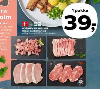SuperBrugsen BORNHOLMERGRISEN dansk pakkemarked tilbud