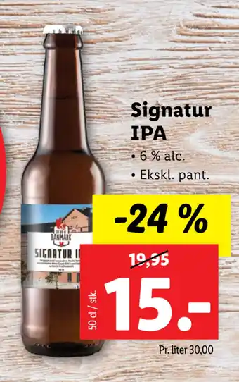 Lidl Signatur IPA tilbud