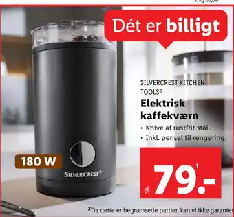 Lidl Elektrisk kaffekværn tilbud