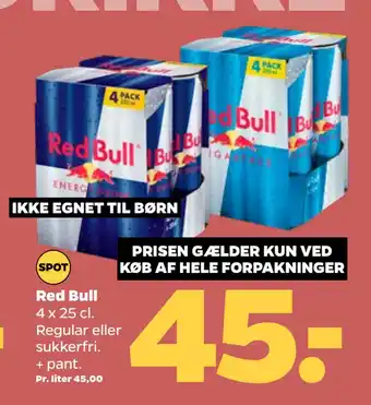 Netto Red Bull tilbud