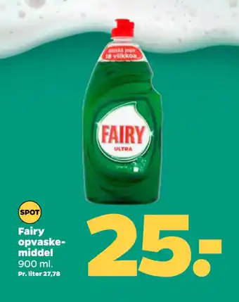 Netto Fairy opvaskemiddel tilbud