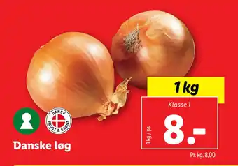 Lidl Danske løg tilbud