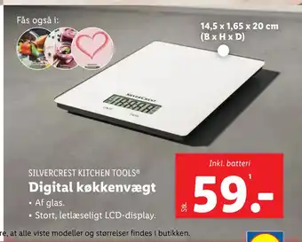 Lidl Digital køkkenvægt tilbud