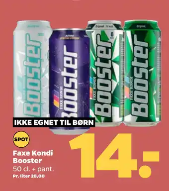Netto Faxe Kondi Booster tilbud