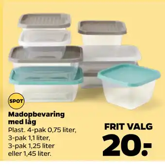 Netto Madopbevaring med låg tilbud