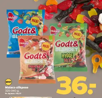 Netto Malaco slikpose tilbud