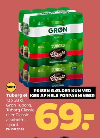 Netto Tuborg øl tilbud