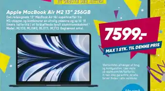 Bilka Apple MacBook Air M2 13” 256GB tilbud