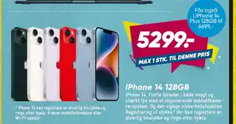 Bilka iPhone 14 128GB tilbud