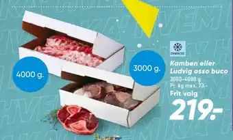 Bilka Kamben eller Ludvig osso buco tilbud