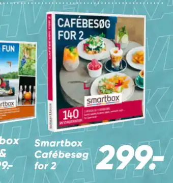 Bilka Smartbox Cafébesøg for 2 tilbud